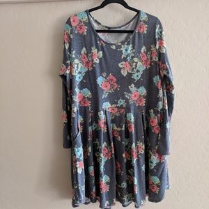 Floral tunic